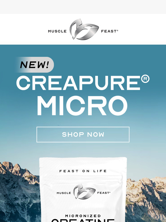 💥 NEW! Creapure® Micro