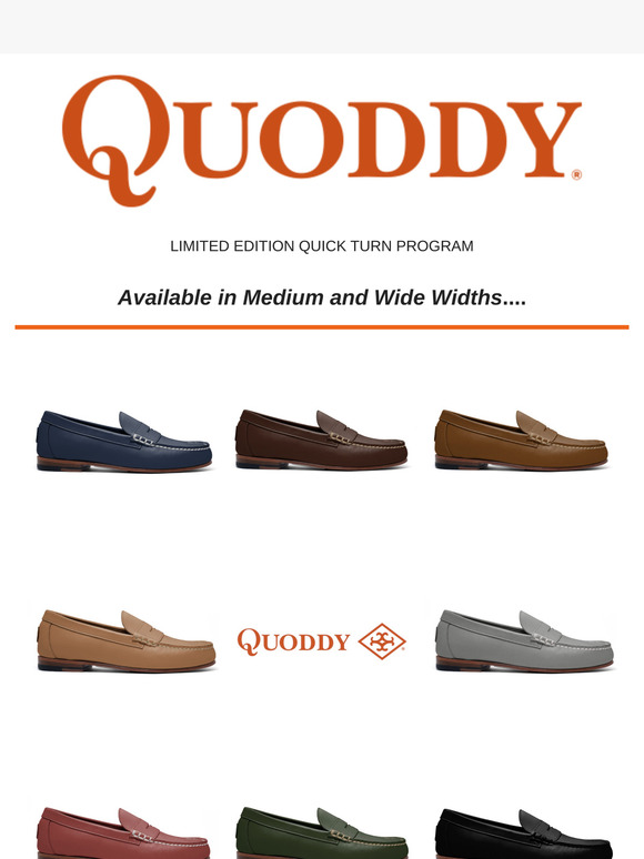$80 OFF. Exclusive Deal: Quick Turn Hand Sewn Penny Loafers by Quoddy! Limited Time Offer