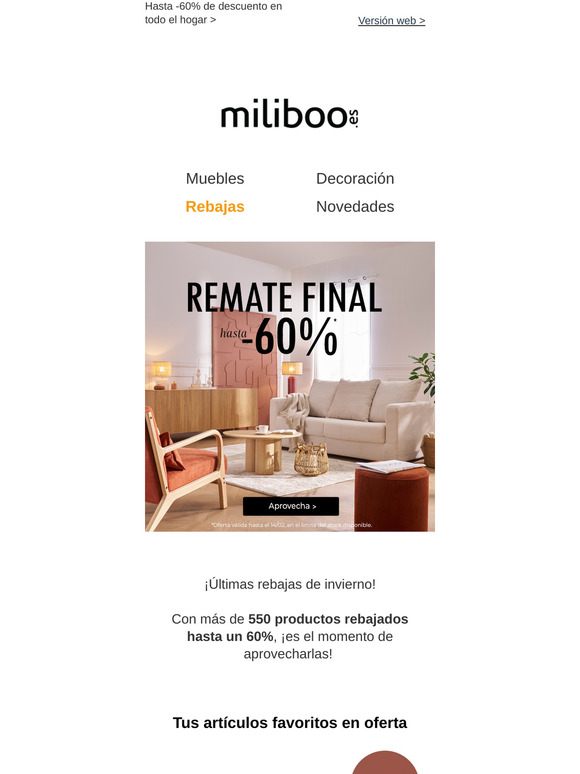 REBAJAS| ¡550 productos aún más rebajados!