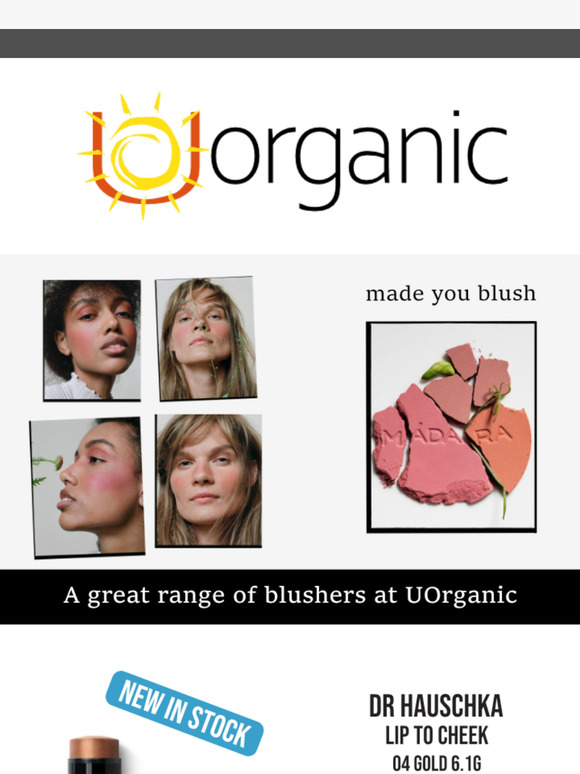 Made You Blush | Discover Your Perfectly Clean Formula With UOrganic.co.uk.....