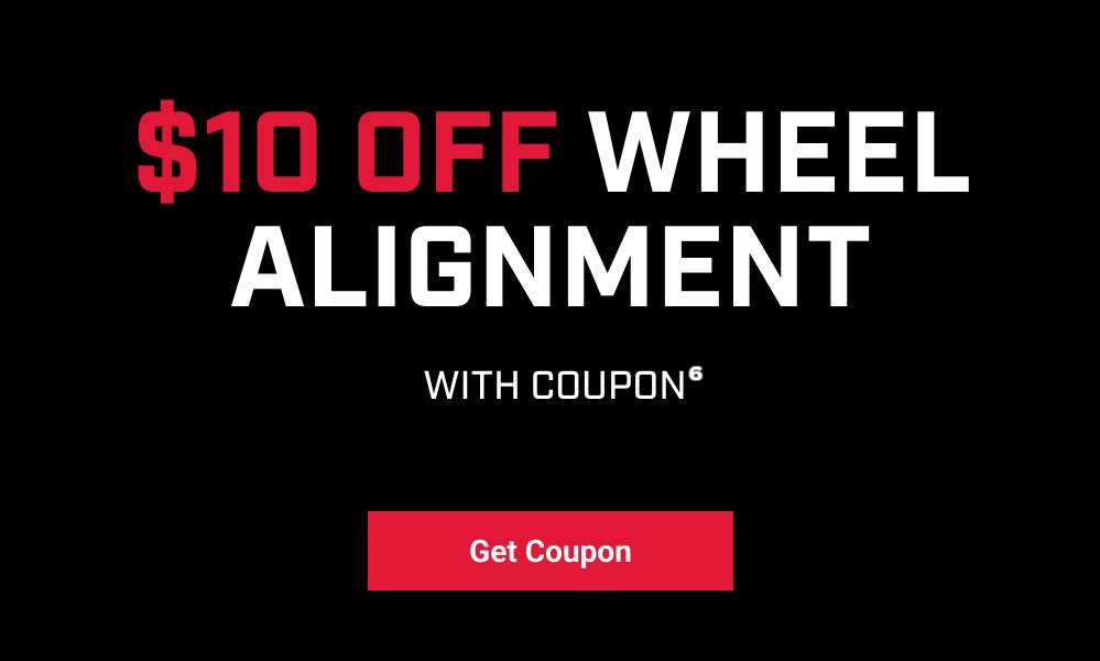 $10 OFF WHEEL ALIGNMENT(6)