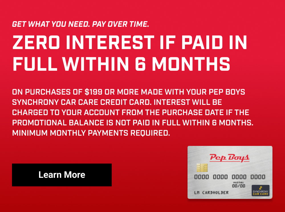 ZERO INTEREST IF PAID IN FULL WITHIN 6 MONTHS*