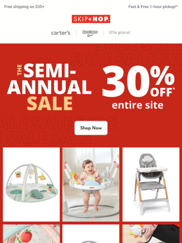 ICYMI: 30% Off Entire Site Is ON!