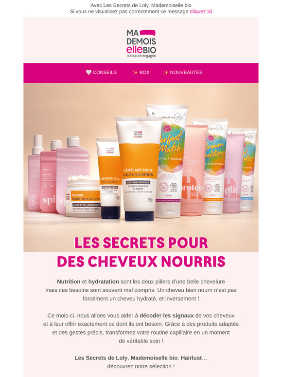 Cheveux secs, ternes, cassants ? On a la solution 🌿