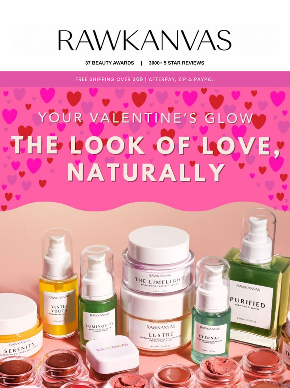 💖 Valentine’s Glow—The Look Of Love, Naturally 🌹