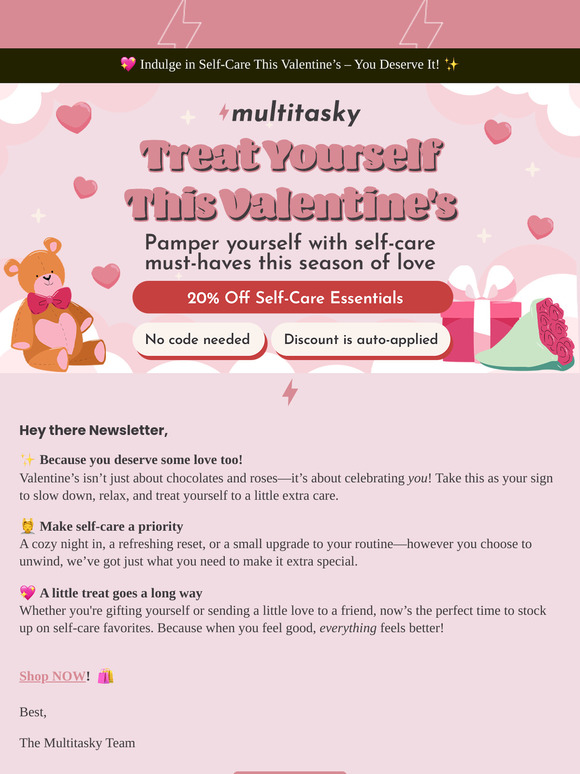 💕 Love Season: Time to Treat Yourself Because You Deserve It!