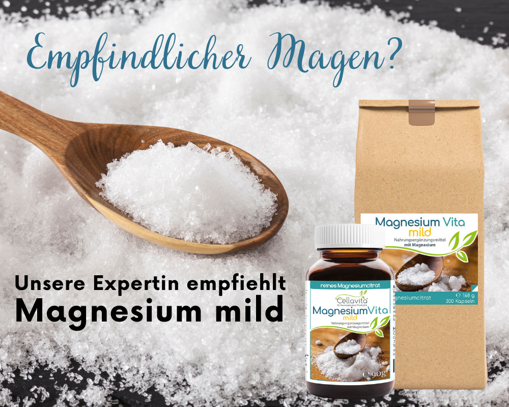 Christine empfiehlt Magnesium Mild
