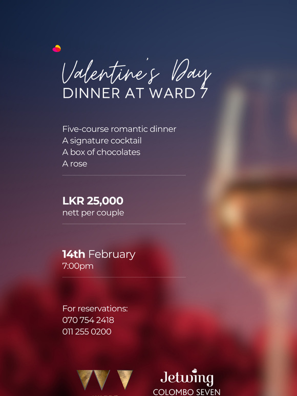 Celebrate Valentine's Day at Ward 7