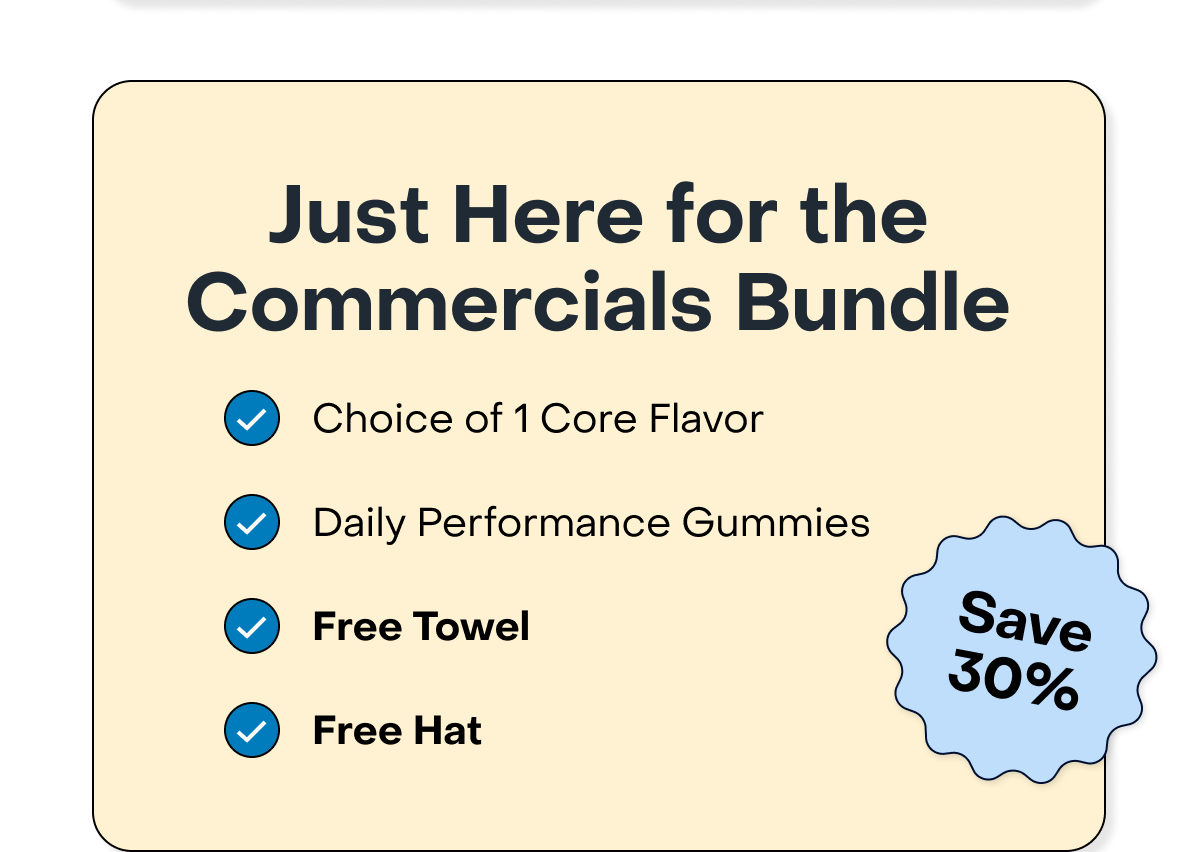 Just Here for the Commercials Bundle