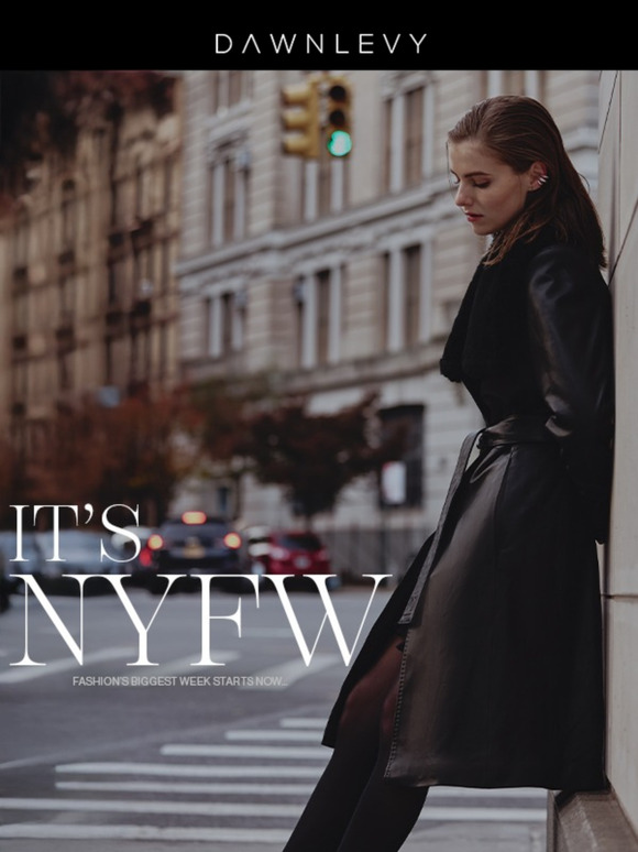 Your NYFW Style Guide Awaits + 50% off Site-Wide