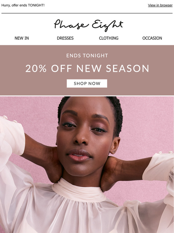 Here's what's new with 20% off