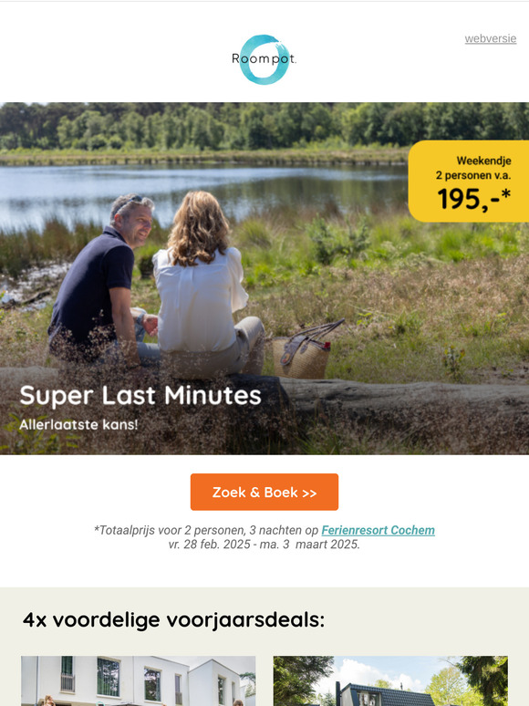 [Laatste kans] 4x voorjaarsdeals!