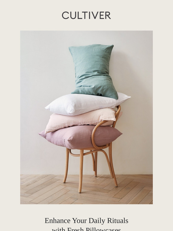Enhance Your Daily Rituals with Fresh Pillowcases