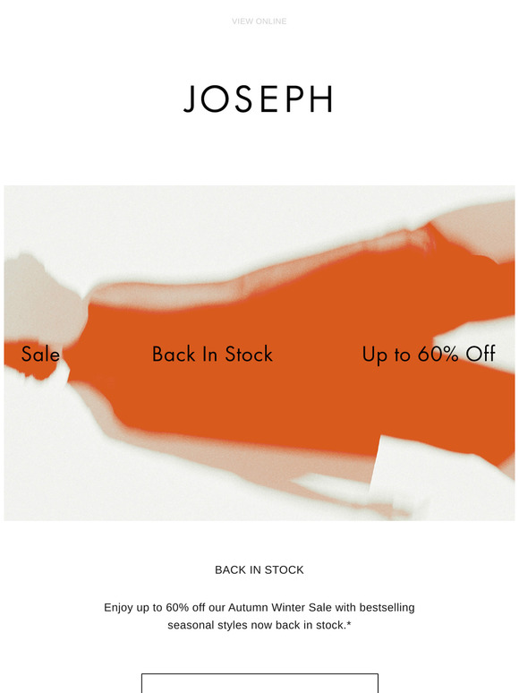 Sale | Back in stock
