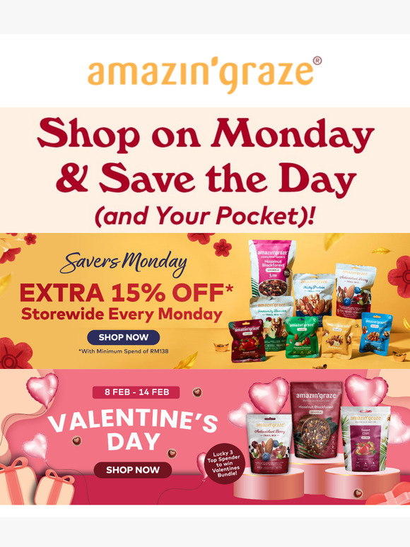 Shop More & Save Merrier with Savers Monday 😍