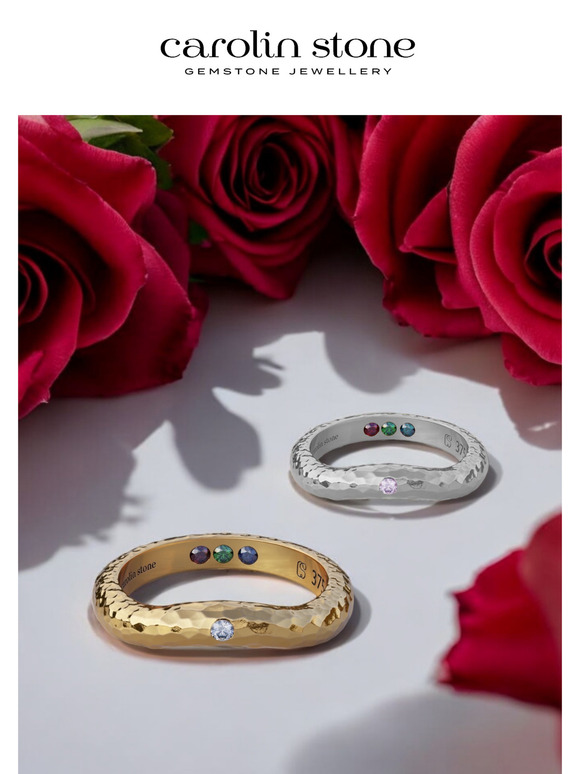 Diesen Valentinstag: Schenke ihr Stärke und Liebe in einem Ring.
