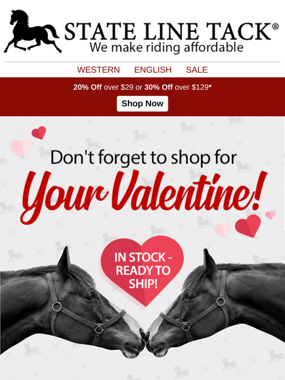 Kick Off Valentine's Day with Super Savings!