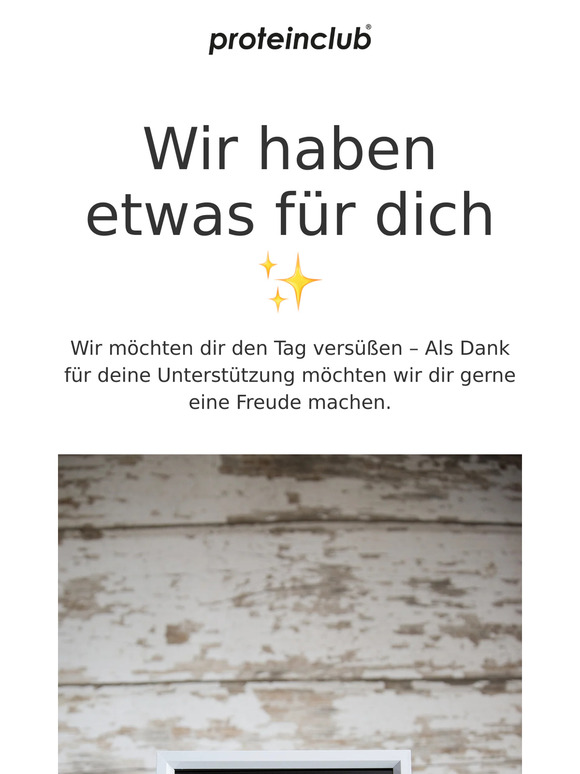 ✨ Wir haben etwas für dich ✨