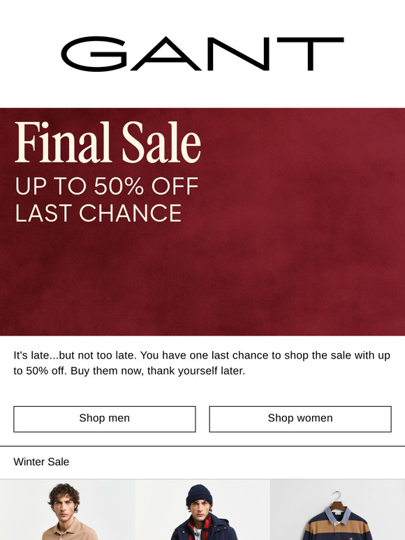 Last (but not least) chance
