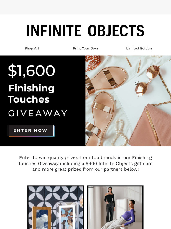 Finishing Touches Giveaway 🎁
