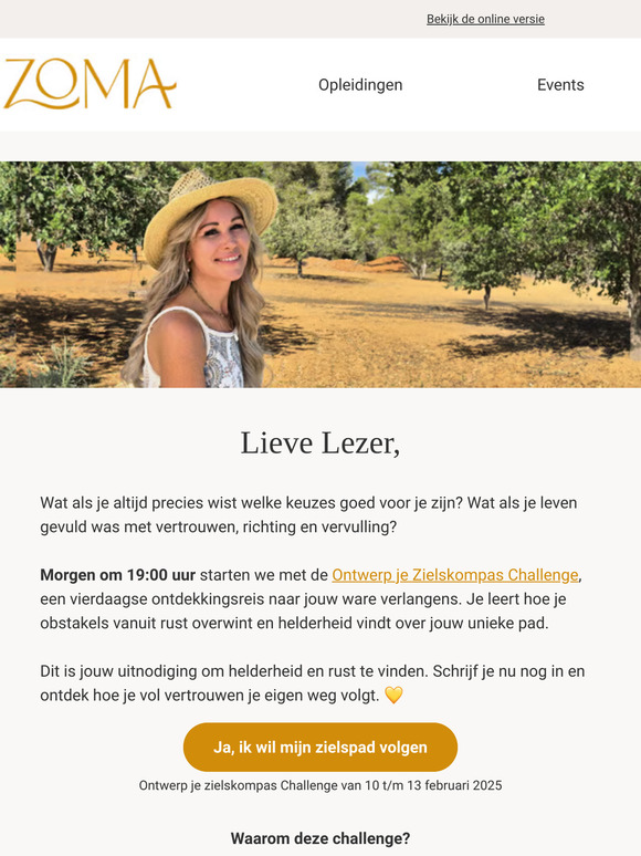 Gun jij jezelf een leven vol vrijheid en vervulling?