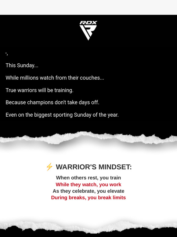 The biggest training day of the year... 💪