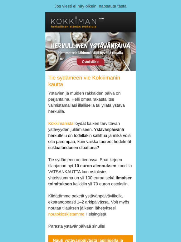 Ystävyyden resepti? Tässä herkulliset 24 lahjavinkkiä ystävänpäiväksi