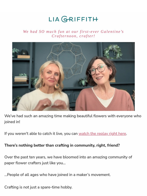 We made this for you ♥️