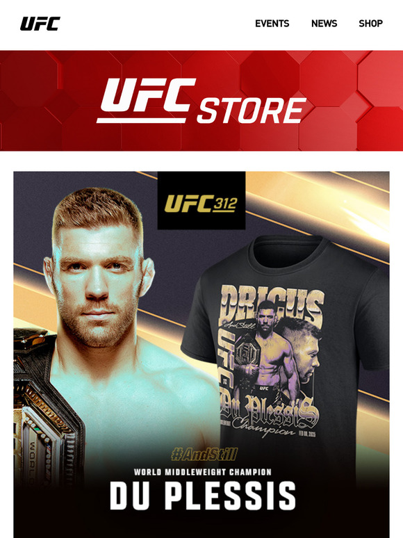 Shop UFC 312 Now!