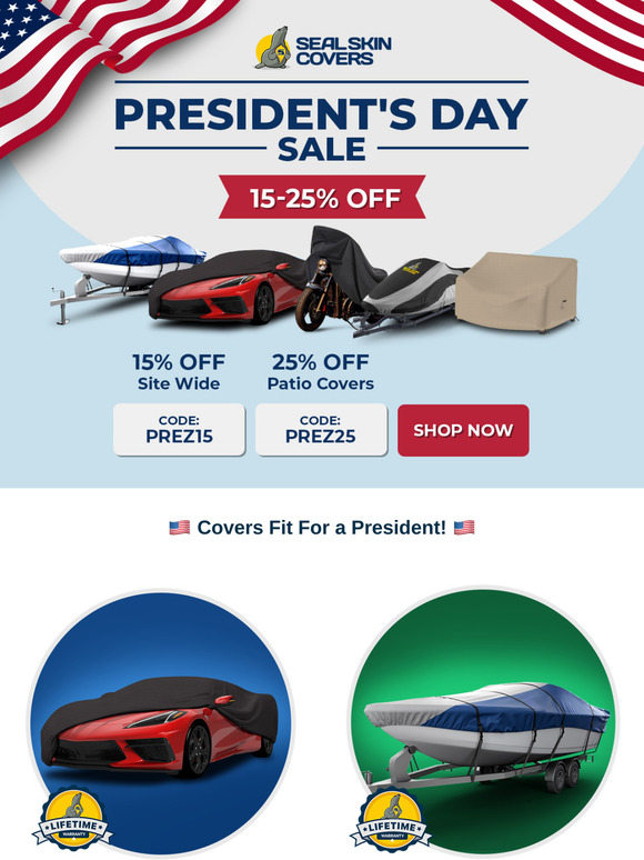 🇺🇸 Presidents Day Sale - 15% Off Instantly!
