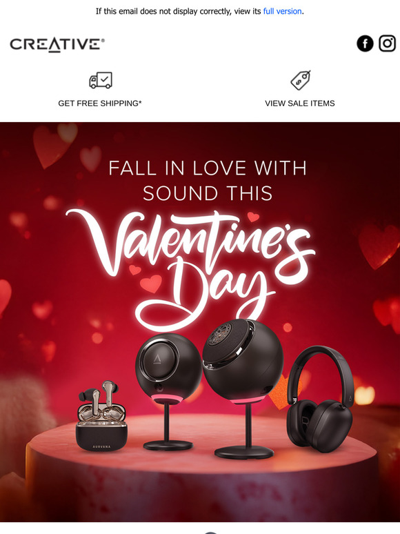 Fall in Love with Sound this Valentine's Day