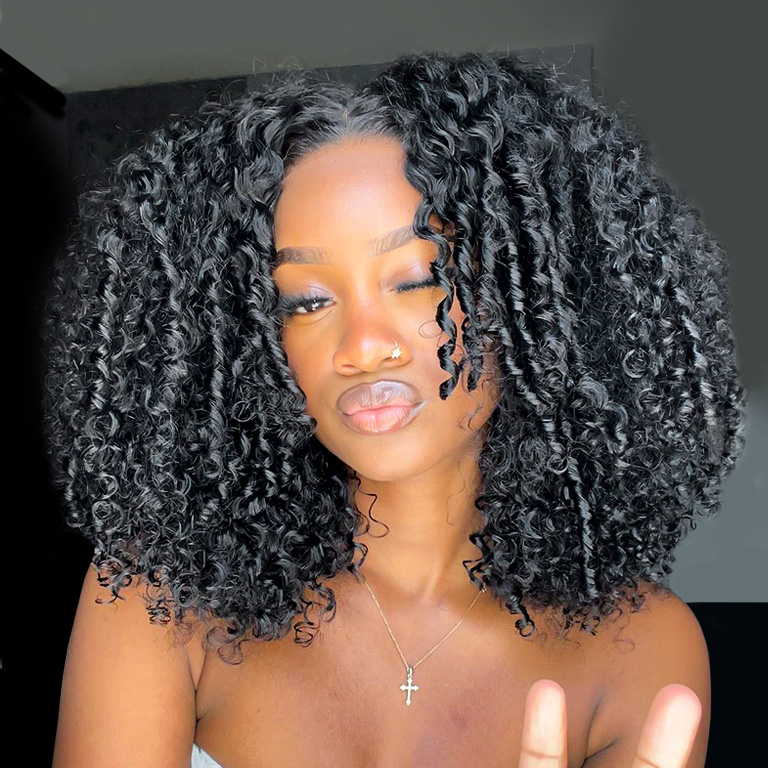 Image of 250 Density Hot Curly Wig