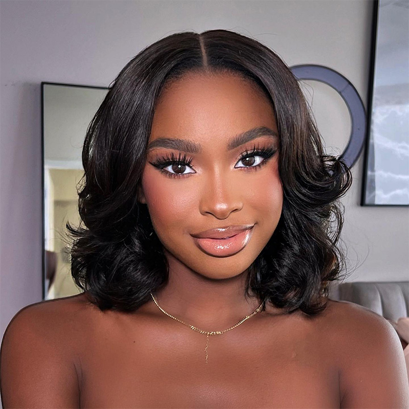 Image of Body Wave Bob With Baby Hair