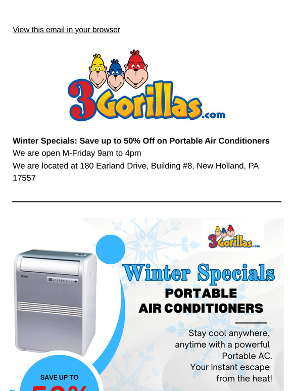Save Big on Portable Air Conditioners  👈