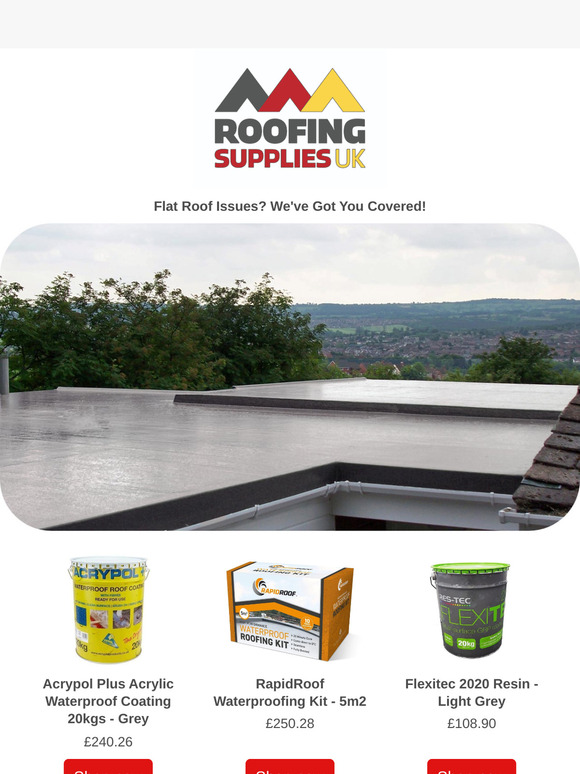 Flat Roof Issues? We've Got You Covered!