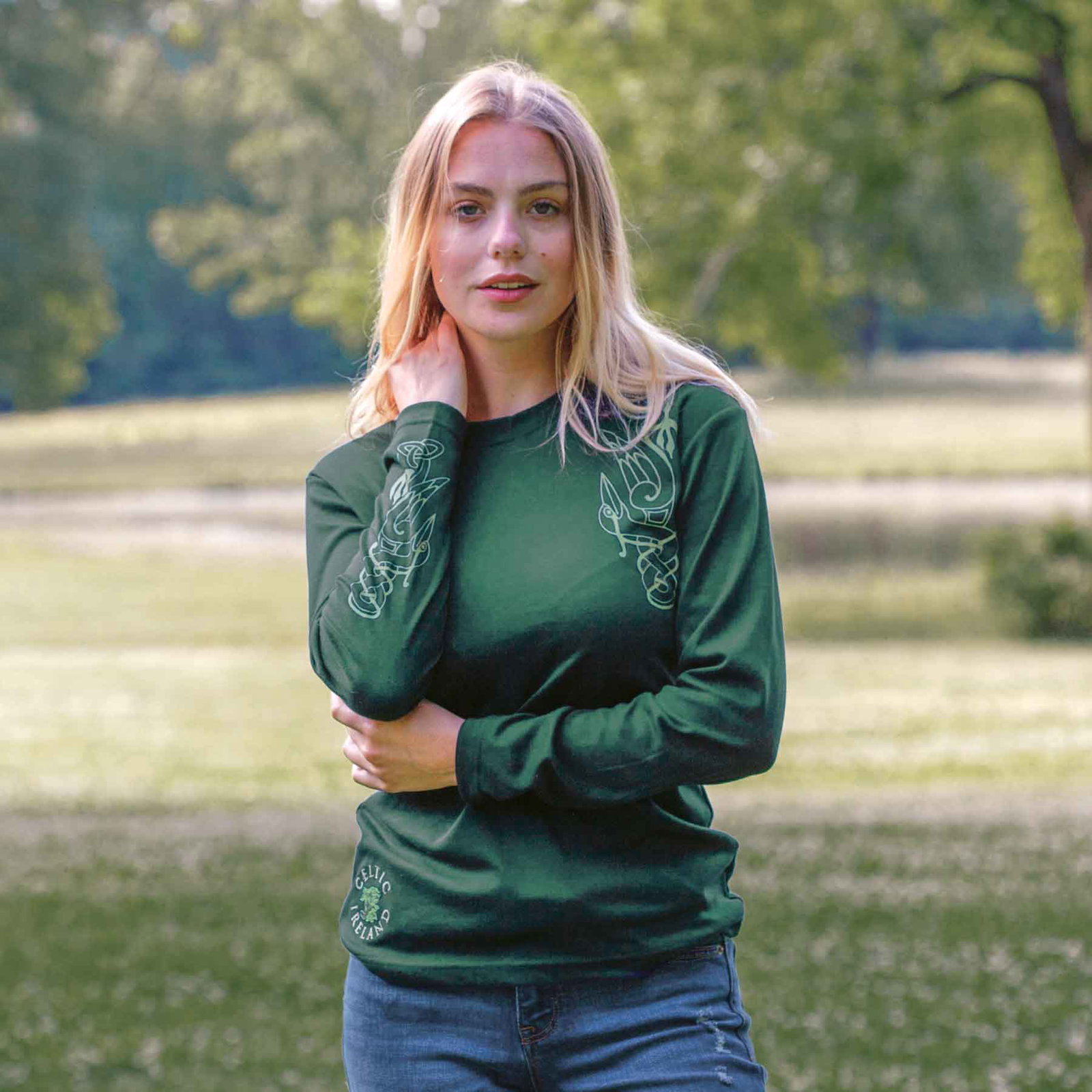 Image of Long Sleeve Celtic T-Shirt