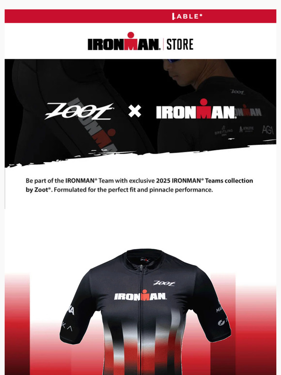 🏅 New drop! Exclusive IRONMAN x Zoot Collection