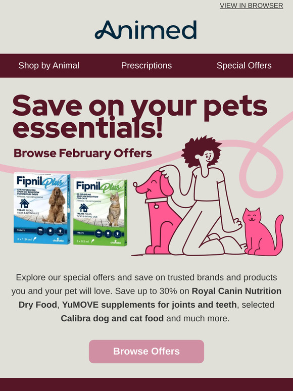 15%* off Royal Canin and Hill's 🐕