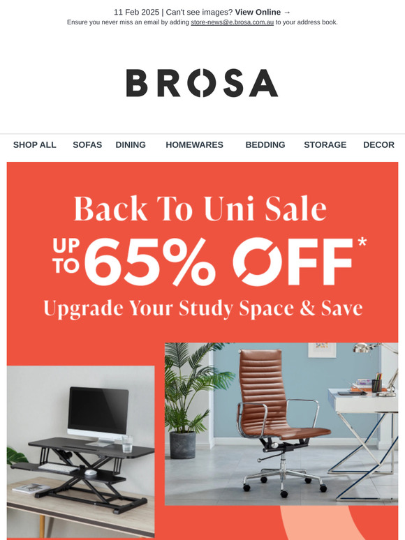 📖 Up to 65% OFF Study Essentials in our Back to Uni Sale