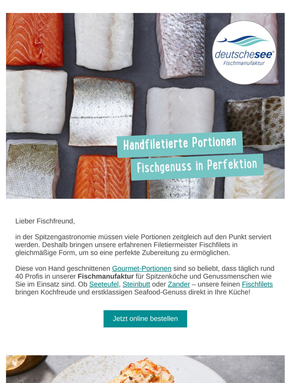 🐟 Gourmet-Portionen für zu Hause – Qualität wie in der Spitzengastronomie