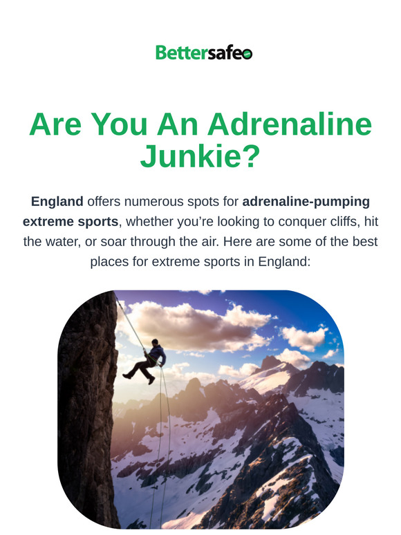 Are You An Adrenaline Junkie?