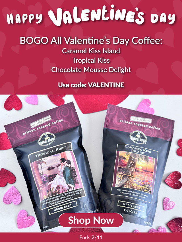 Valentine's Day Flavored Coffee