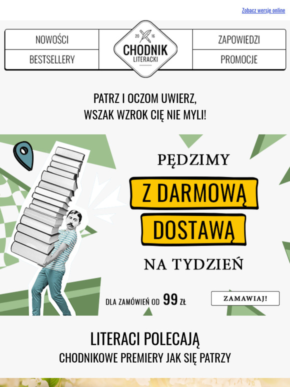 Pędzimy z darmową dostawą! 🚚💨