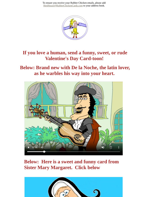 New Funny Latin Lover Valentine