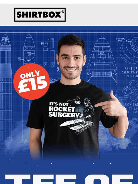 £15 Tee Of The Week Is Out Of This World