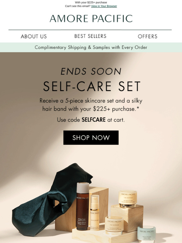 Ends Soon! 6-Piece Self Care Set