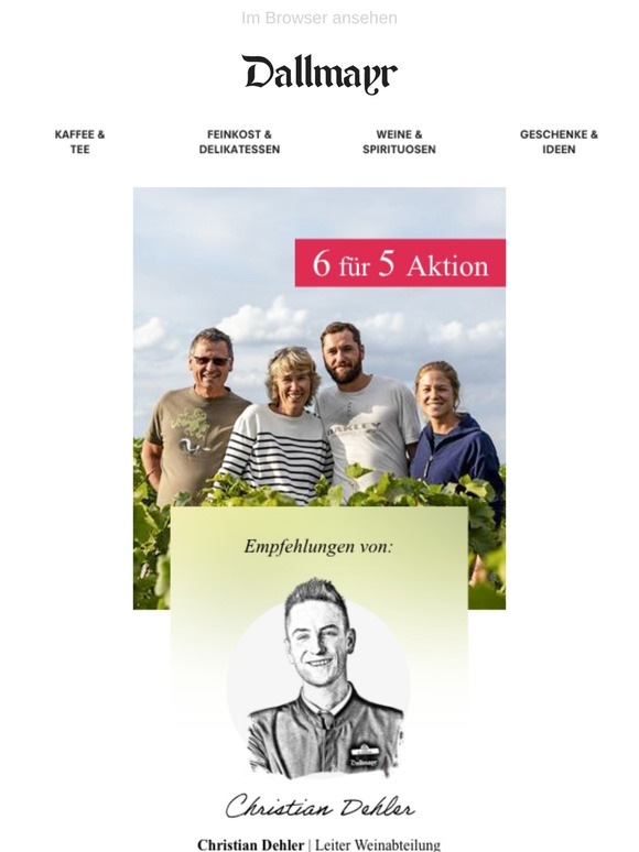 Jetzt in unserer 6 für 5 Aktion: Winzerchampagner von Lelarge-Pugeot