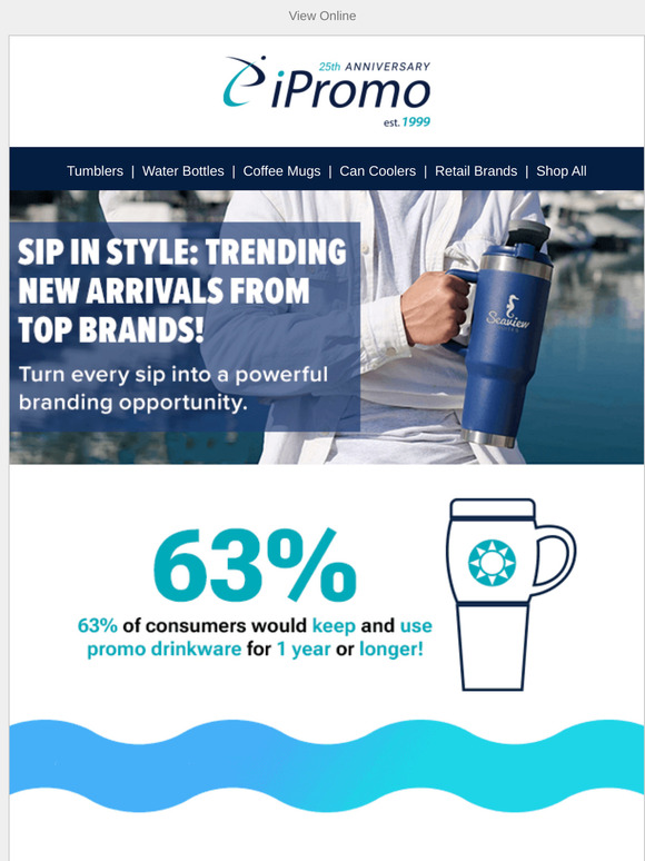 New Drinkware from Your Favorite Brands