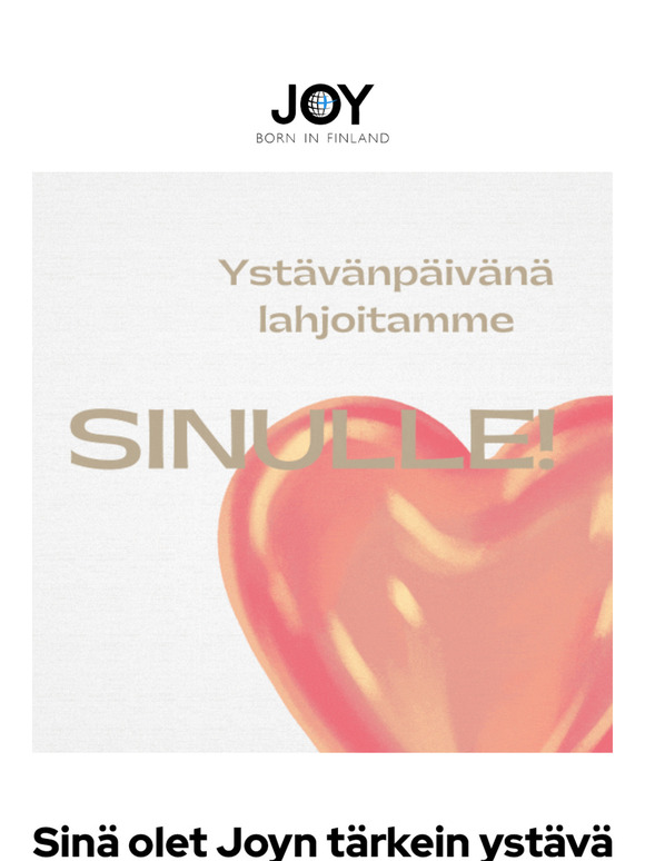 Ystävänpäivänä lahjoitamme Sinulle 💜🎵🎶