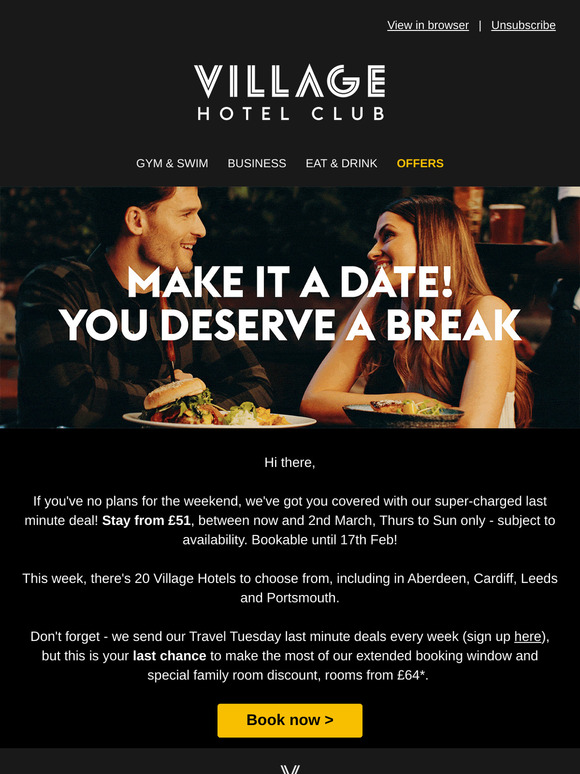 Here's a last minute deal you'll love,